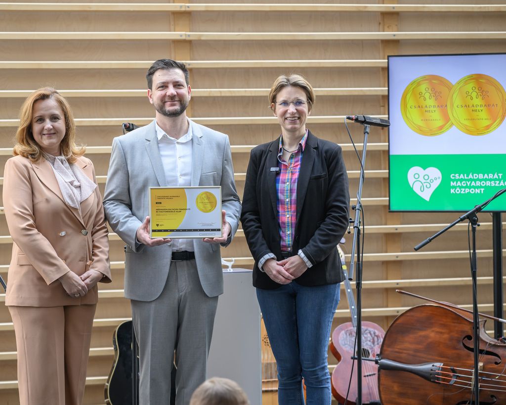 Családbarát Hely tanúsító védjegyről a Kossuth Rádióban