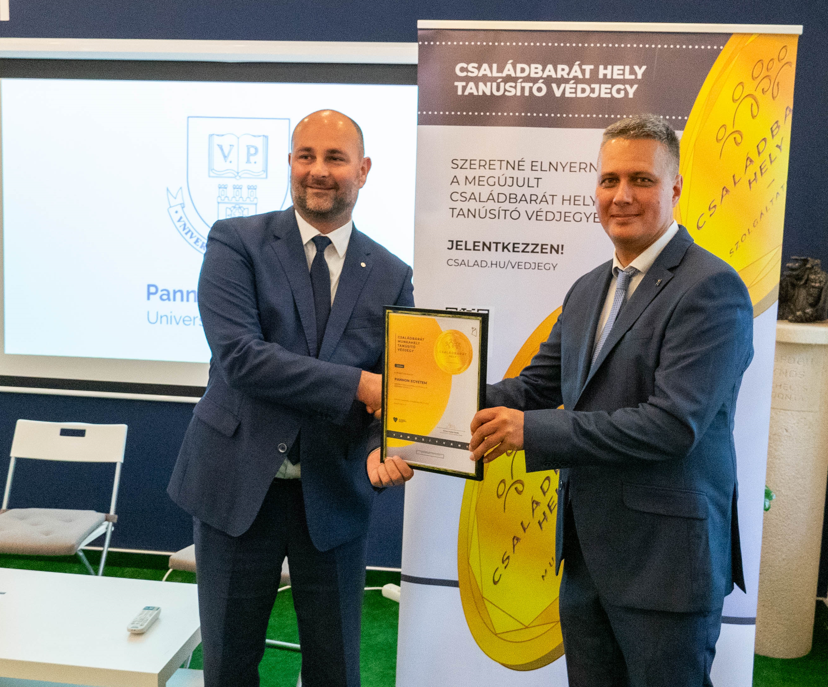 Újra Családbarát Munkahely lett a Pannon Egyetem