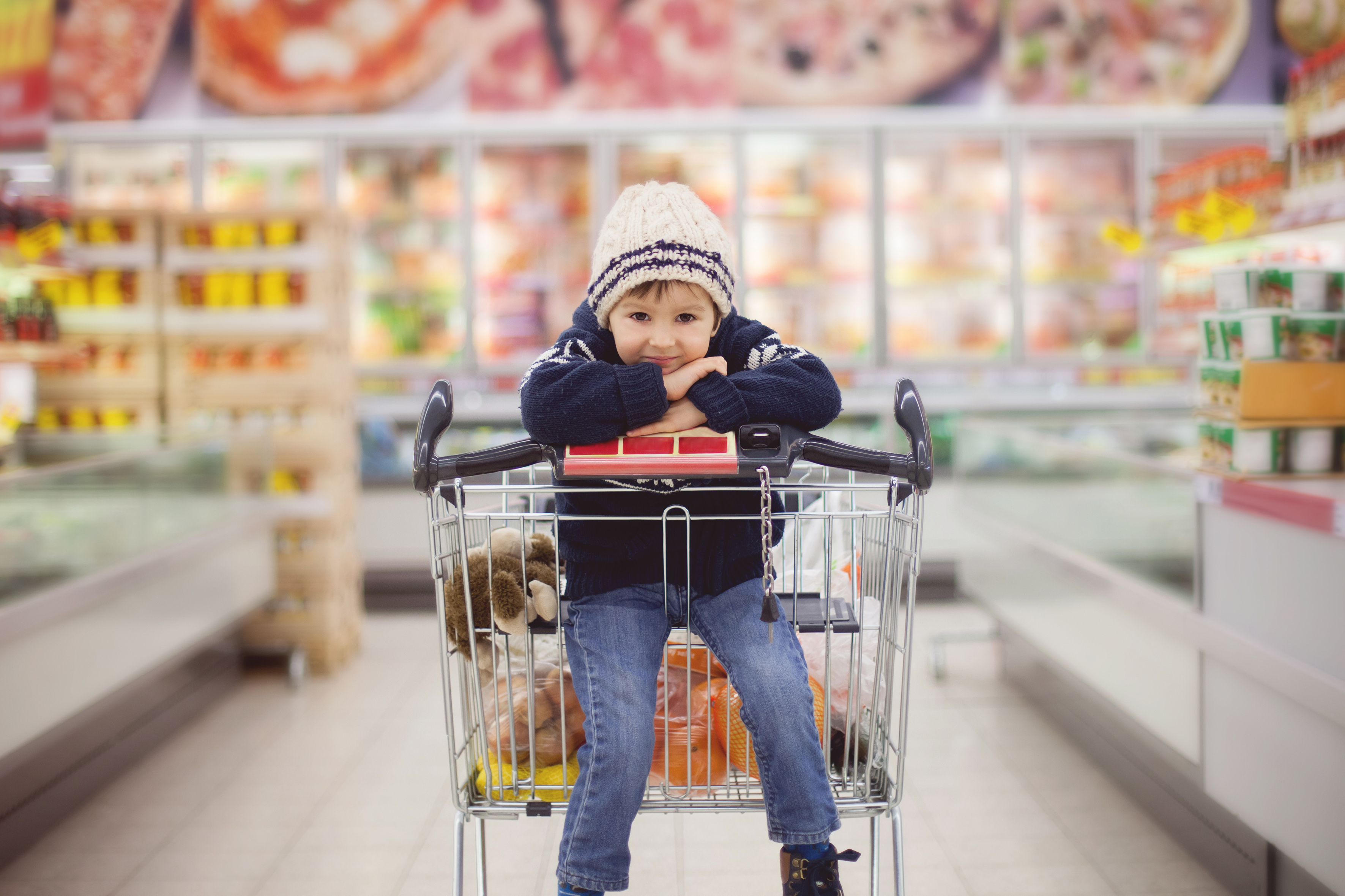 Bevásárlás a dackorszak kellős közepén